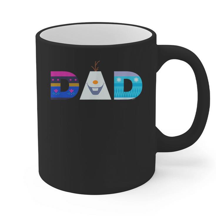 Disney Frozen Elsa Anna Olaf Dad Father's Day Birthday Graphic Print Coffee Mug