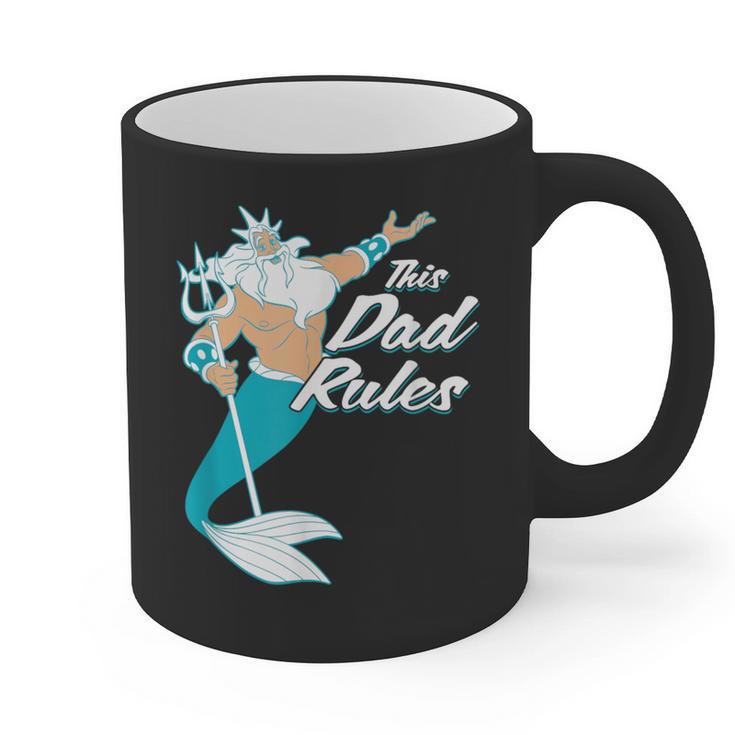 Disney The Little Mermaid King Triton Dad Graphic Print Coffee Mug