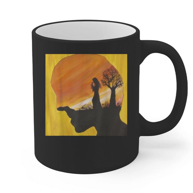 Distant Memory Emotional Graphic Print Coffee Mug