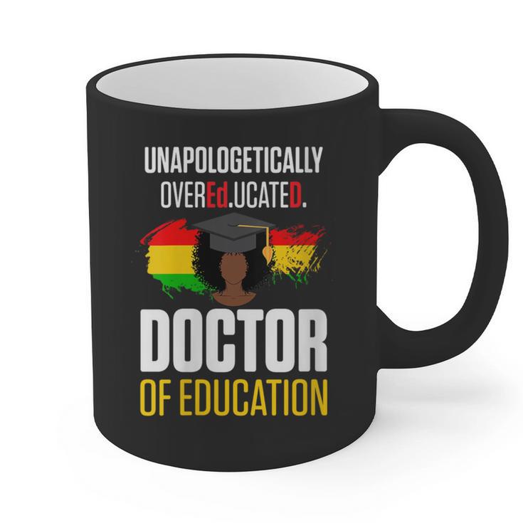 EdD Doctor Of Education Educated Doctorate Graduation Graphic Print Coffee Mug