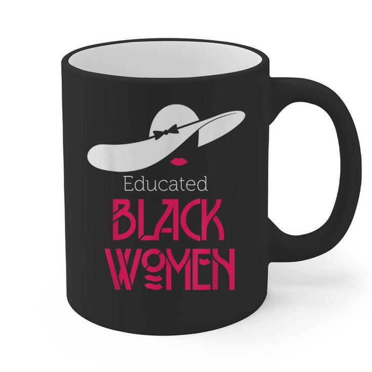 Educated Women Graduation Shirt Graphic Print Coffee Mug