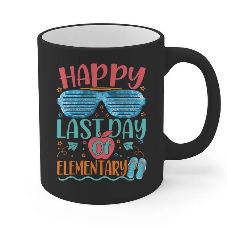 Elementary Teacher Student Graduation Last Day School Graphic Print Coffee Mug