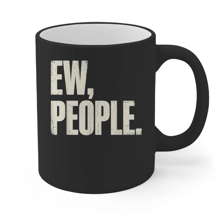 EW People Introvert Sarcastic Graphic Style Graphic Print Coffee Mug