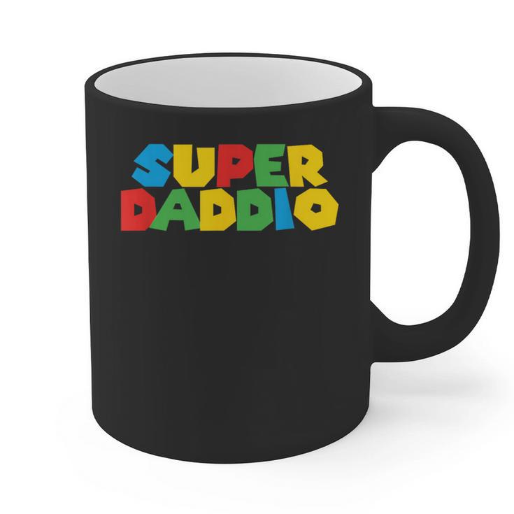 Fatherly Powers Unleashed Gamer Super Dad From Wife & Kids Graphic Print Coffee Mug
