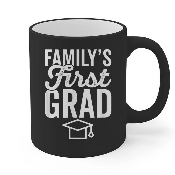 First In Family To Graduate College 2018 Graduation Graphic Print Coffee Mug