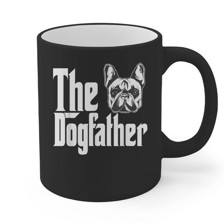 French Bulldog Dog Dad Dogfather Dogs Daddy Father Graphic Print Coffee Mug