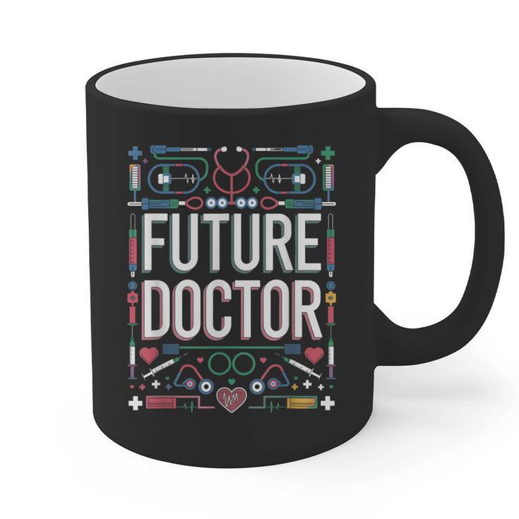 Future Doctor Graduation School Kids Toddler Women Men Graphic Print Coffee Mug