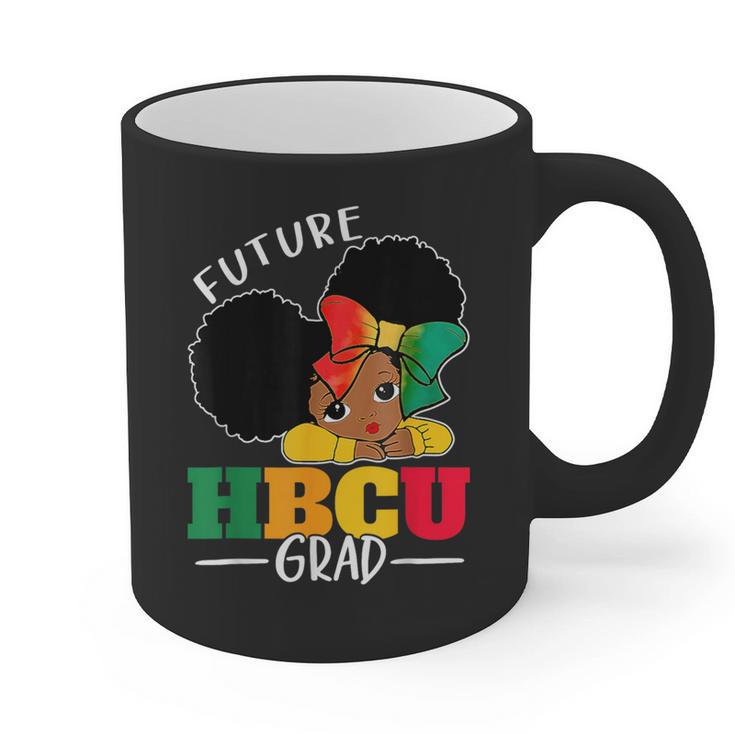 Future HBCU Grad History Girl Graduation HBCU Kids Graphic Print Coffee Mug