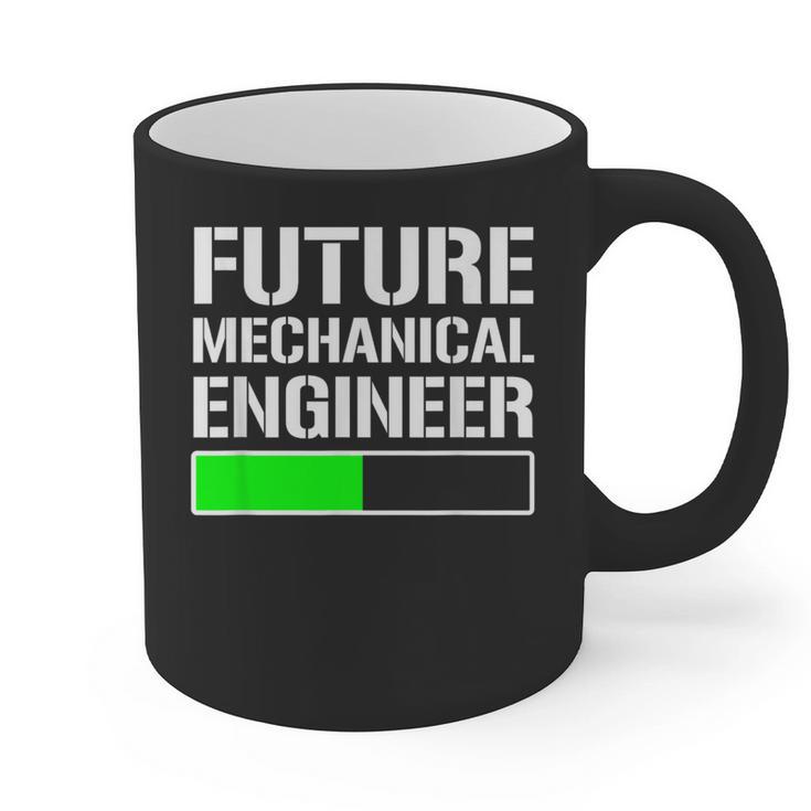 Future Mechanical Engineer Cool Graduation Graphic Print Coffee Mug