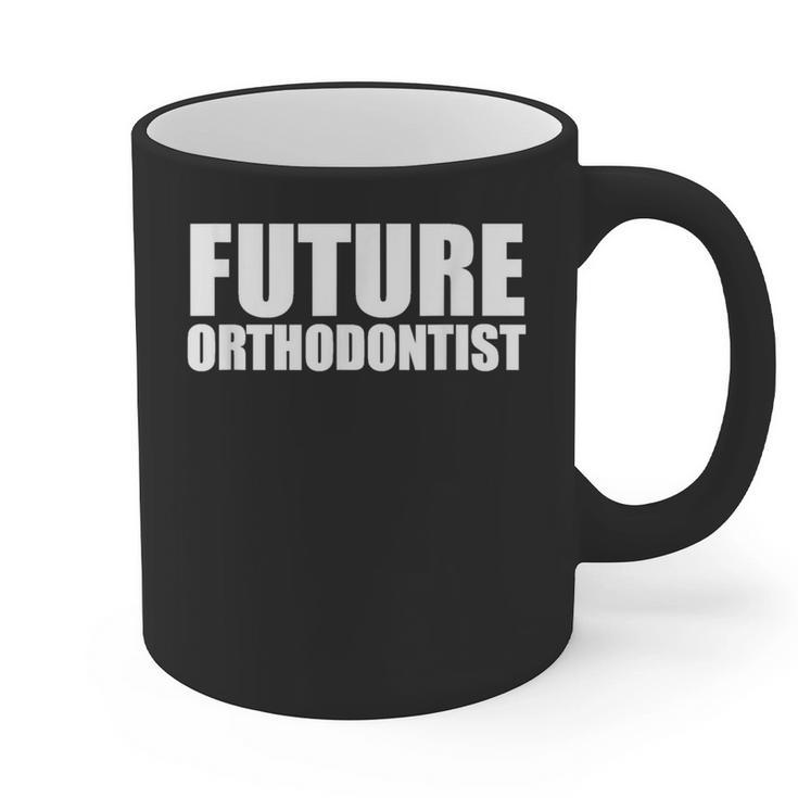 Future Orthodontist Student Graduation Graduate Graphic Print Coffee Mug