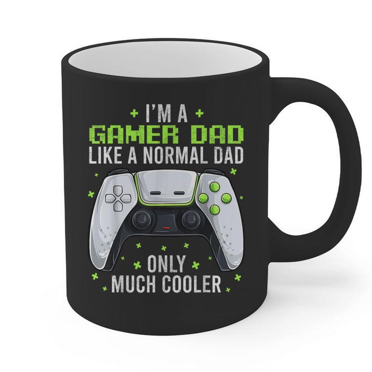 Gamer Dad Gaming Shirts Fathers Day Video Game Daddy Graphic Print Coffee Mug