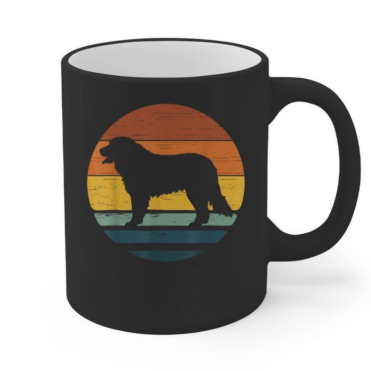 Golden Mountain Vintage Retro Mum Dad Dog Men Women Kids Graphic Print Coffee Mug