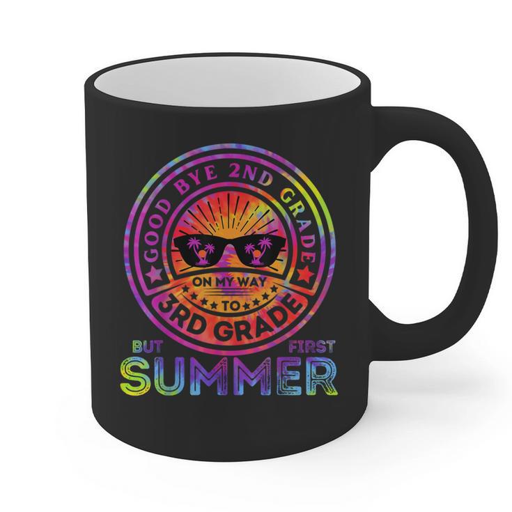 Goodbye 2nd Grade Graduation To 3rd Grade First Summer Kids Graphic Print Coffee Mug
