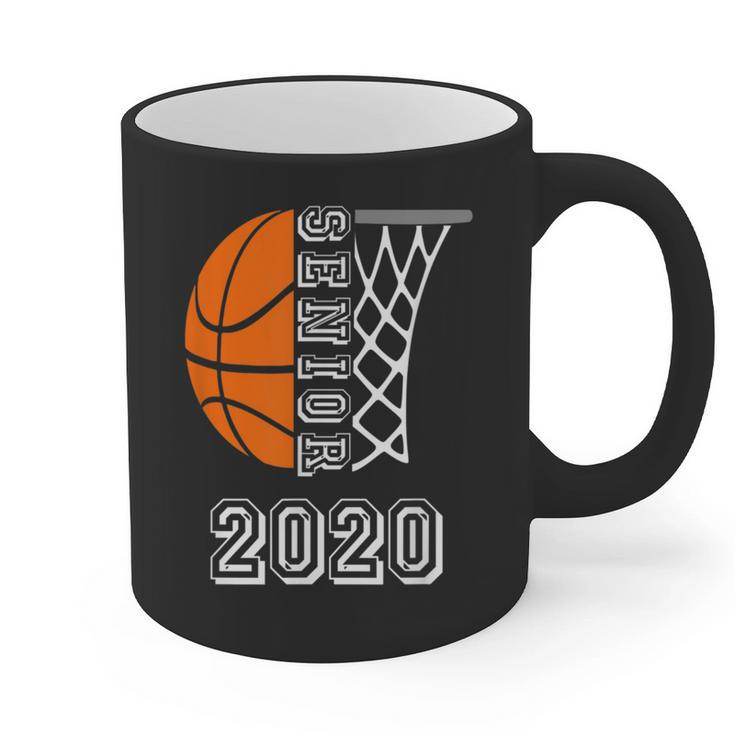 Graduate Senior Class 2020 Graduation Basketball Player Graphic Print Coffee Mug
