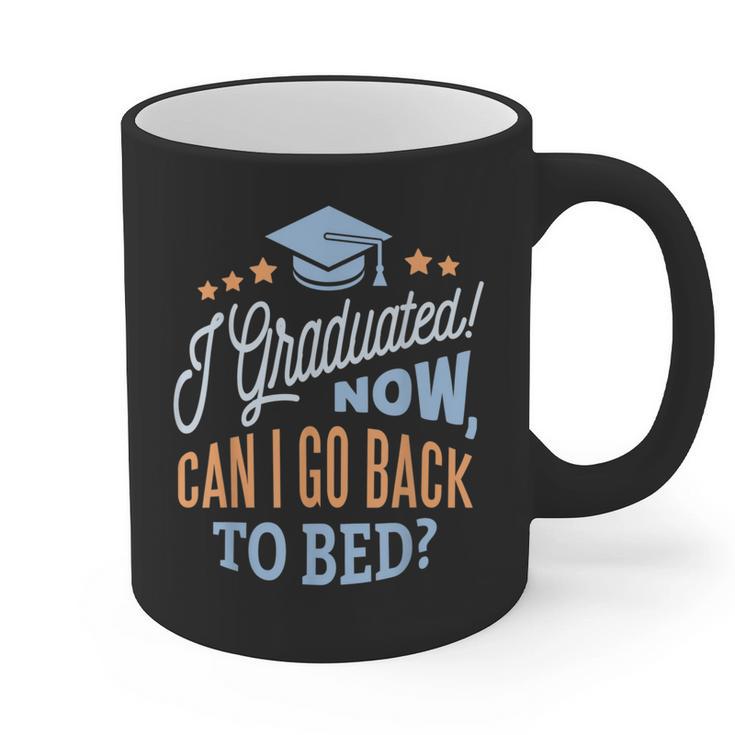 GRADUATION CLASS 2019 Now Back To Bed Senior Graduate Graphic Print Coffee Mug