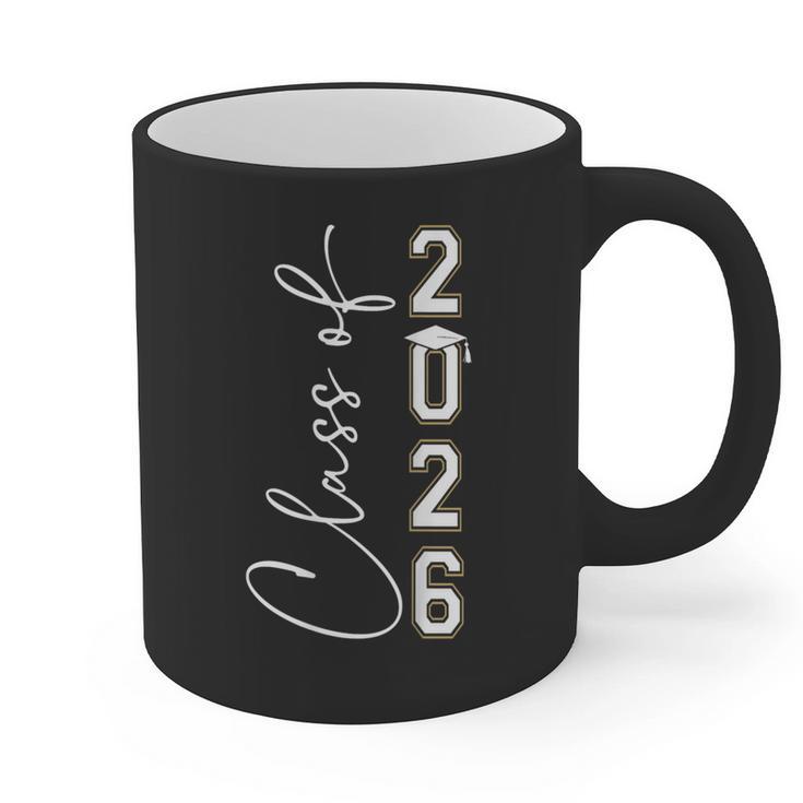 Graduation Class Of 2026 Graphic Print Coffee Mug