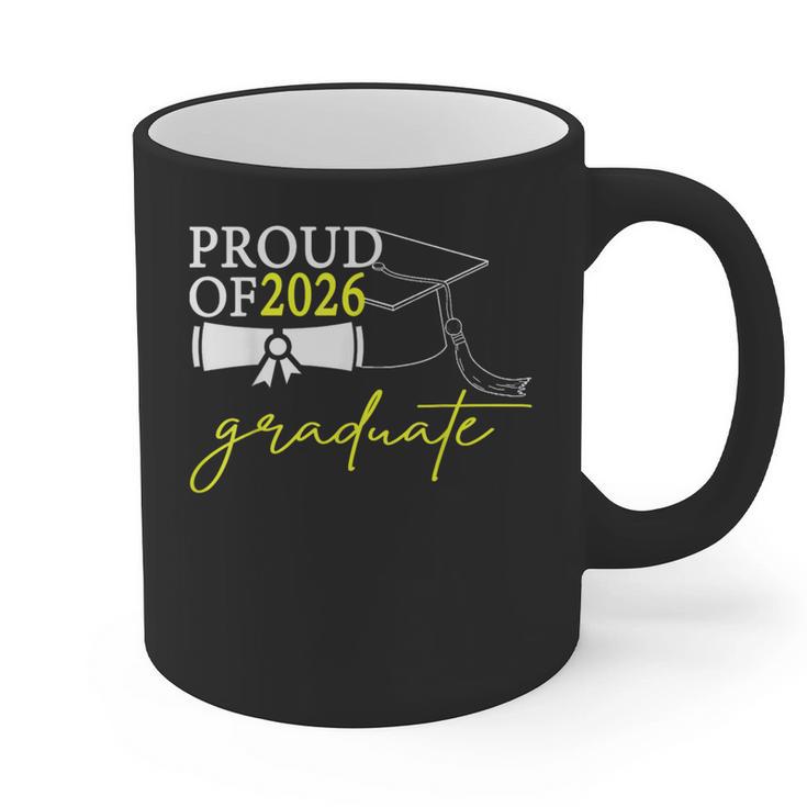 Graduation Decorations 2026 Proud Of 2026 Graduate Occaion Graphic Print Coffee Mug