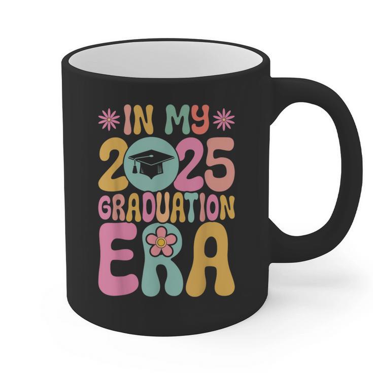 In My Graduation Era Class Of 2025 School Graduation Graphic Print Coffee Mug