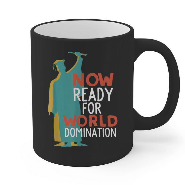 Graduation T-Shirt For College n High School Grad Graphic Print Coffee Mug