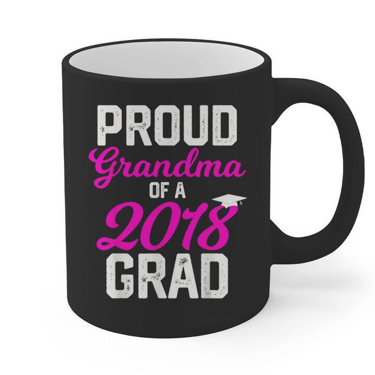 Grandma Graduation Shirt 2018 High School College Grad Graphic Print Coffee Mug