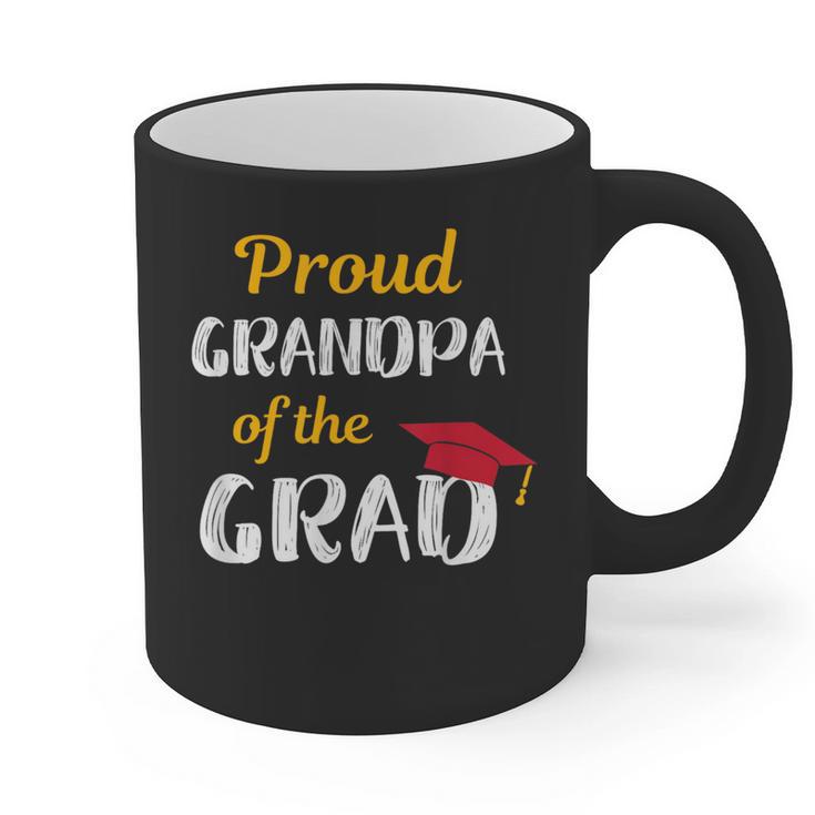 Grandpa Of Graduate Shirt Proud Grandfather Graduation Tee Graphic Print Coffee Mug