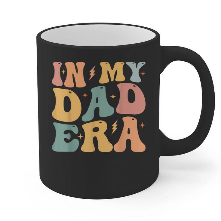 Groovy In My Dad Era Dad Father's Day Graphic Print Coffee Mug