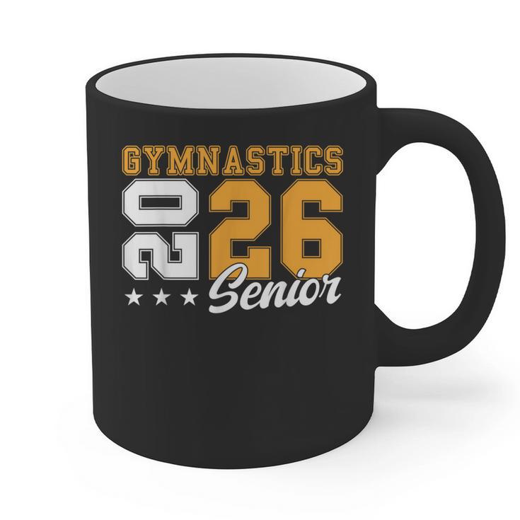 Gymnastics Senior Night Gymnastics Senior 2026 Graduation 17 Graphic Print Coffee Mug