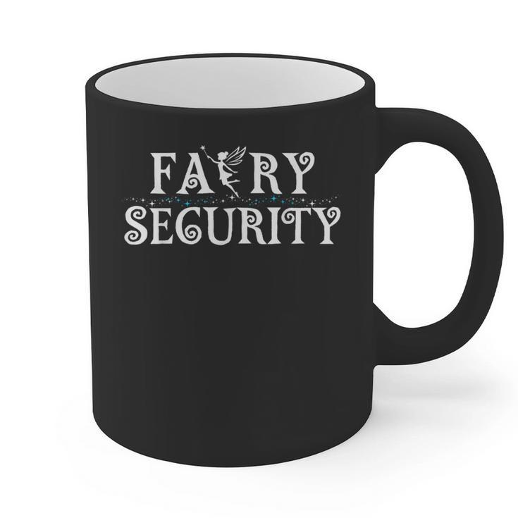 Halloween Son Daughter Dad Mom Adult Fairy Security Graphic Print Coffee Mug