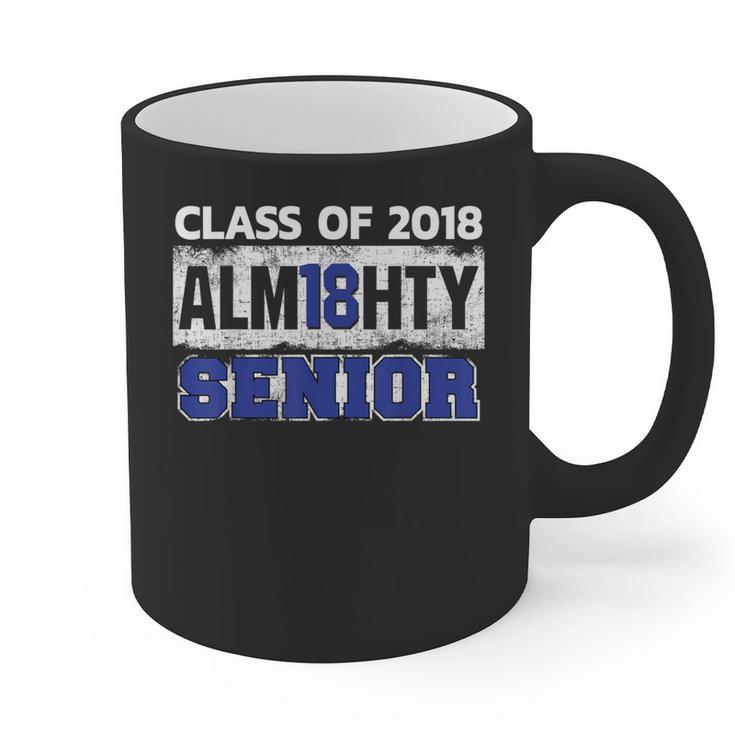 High School Graduation 2018 T-Shirt For Senior Alm18hty Graphic Print Coffee Mug