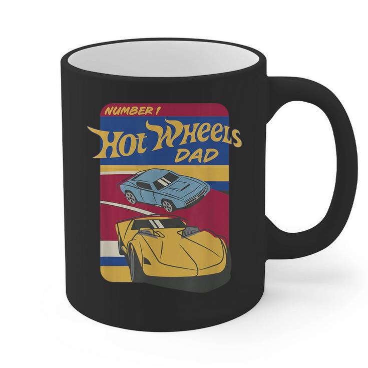Hot Wheels Father's Day Number 1 Dad Graphic Print Coffee Mug