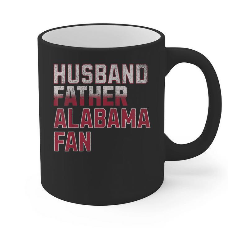 Husband Father Alabama Fan Fathers Day Alabama Dad Graphic Print Coffee Mug