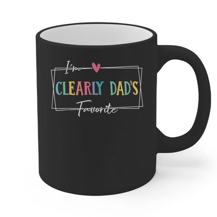 I'm Clearly Dad's Favorite Favorite Child And Son Daughter Graphic Print Coffee Mug