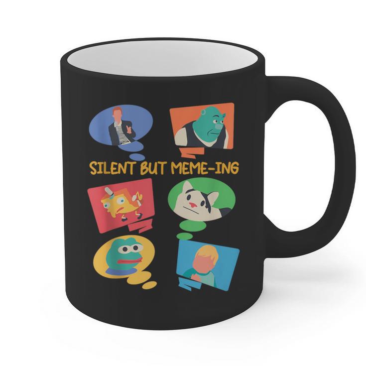 Introvert Anti People Antisocial Social Media Meme Lovers Graphic Print Coffee Mug