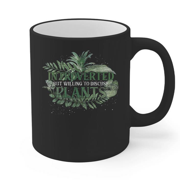 Introvert GardenerPlants Graphic Print Coffee Mug