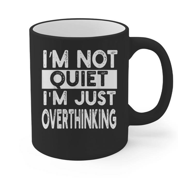 Introvert Quote Graphic Print Coffee Mug