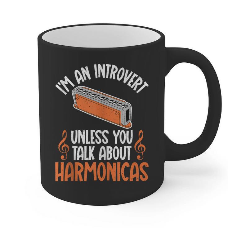 Im An Introvert Unless You Talk About Harmonicas Graphic Print Coffee Mug Im An Introvert Unless You Talk About Harmonicas Graphic Print Coffee Mug