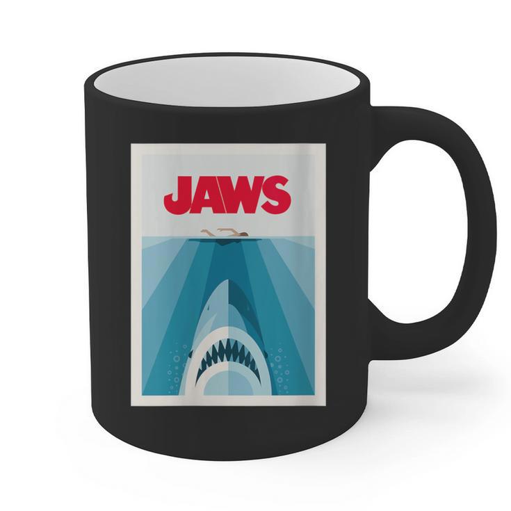 Jaws 2025 Classic Movie Nostalgia Graphic Print Coffee Mug