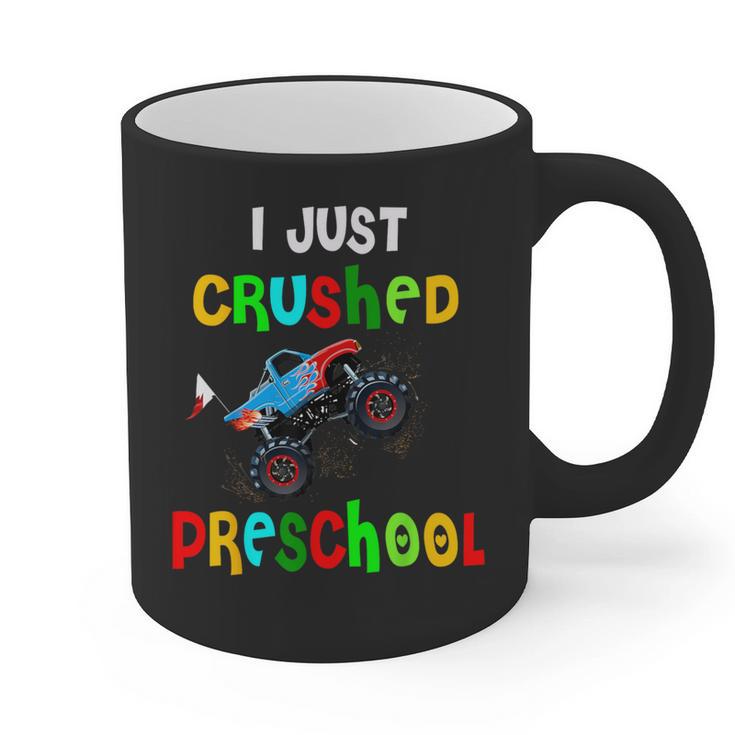 I Just Crushed Preschool Monster Graduation Graphic Print Coffee Mug