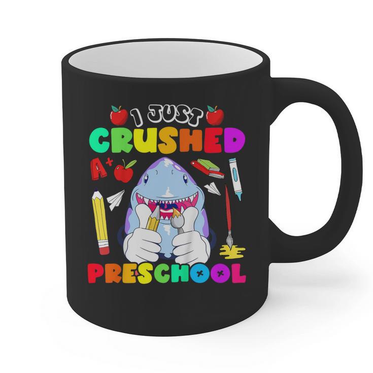 I Just Crushed Preschool Pre-K Preschoolers Graduation Graphic Print Coffee Mug