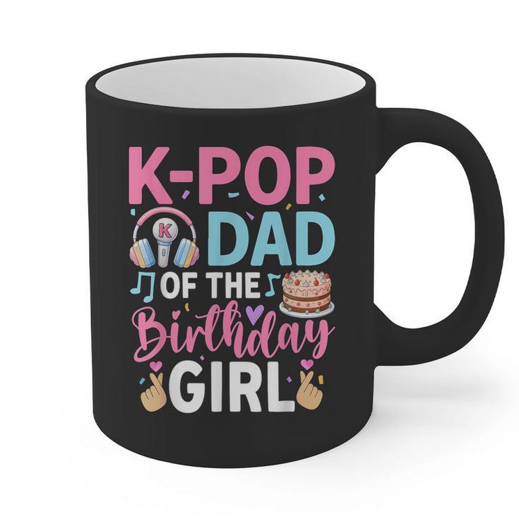 K-Pop Dad Of The Birthday Girl Graphic Print Coffee Mug