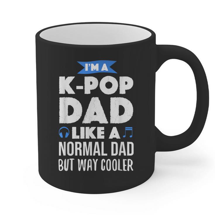 K-Pop Dad Korean Music Lover Graphic Print Coffee Mug