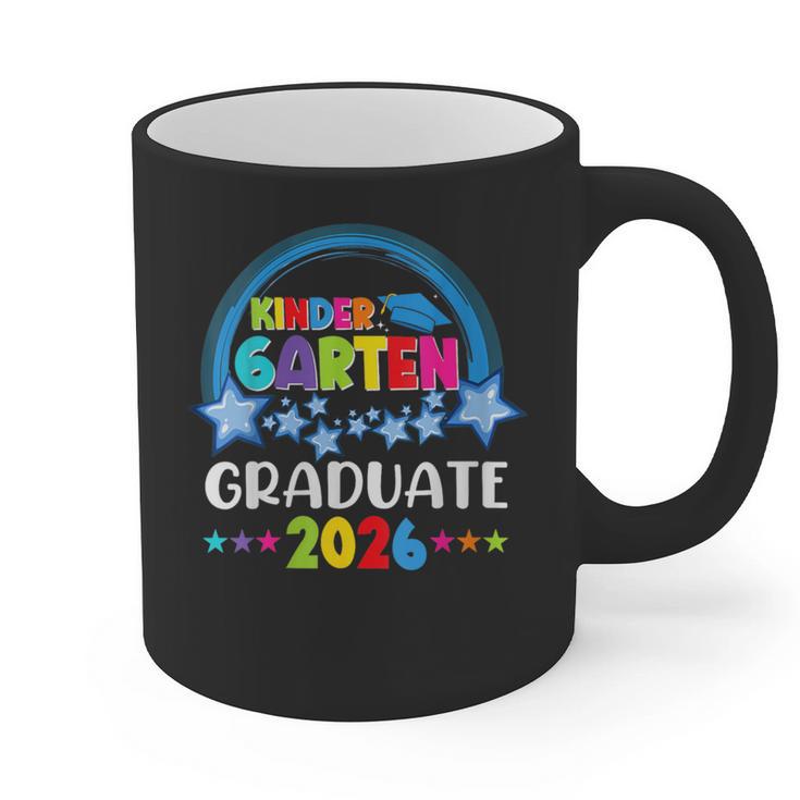 Kindergarten Graduation 2026 Pre-k Graduate Kids Boys Girls Graphic Print Coffee Mug
