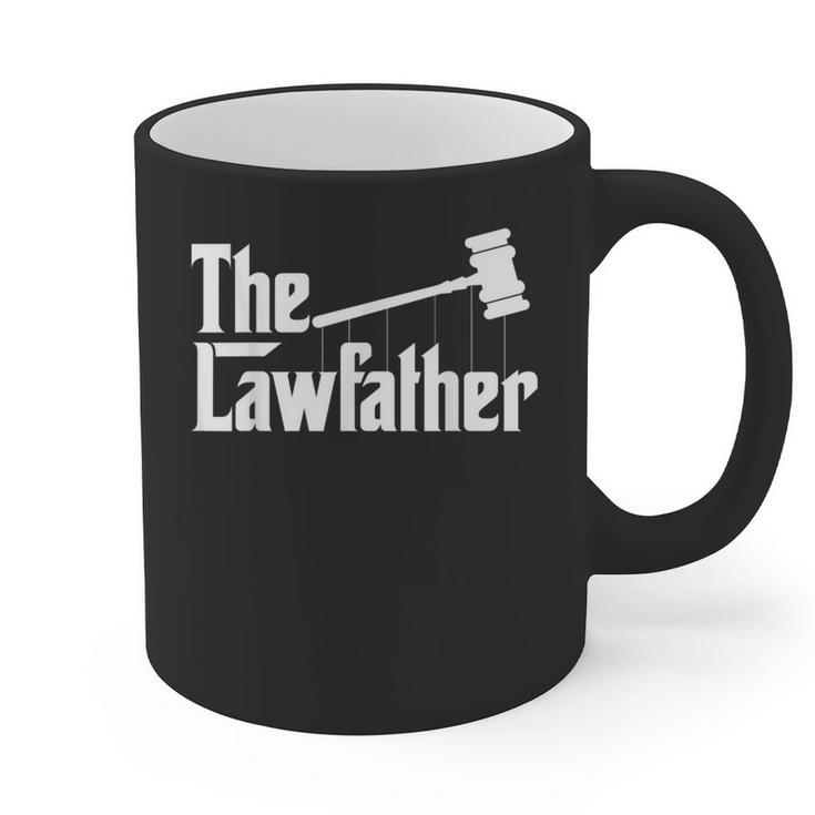 The Lawfather Father's Day Firm Lawyer Daddy Attorney Dad Graphic Print Coffee Mug