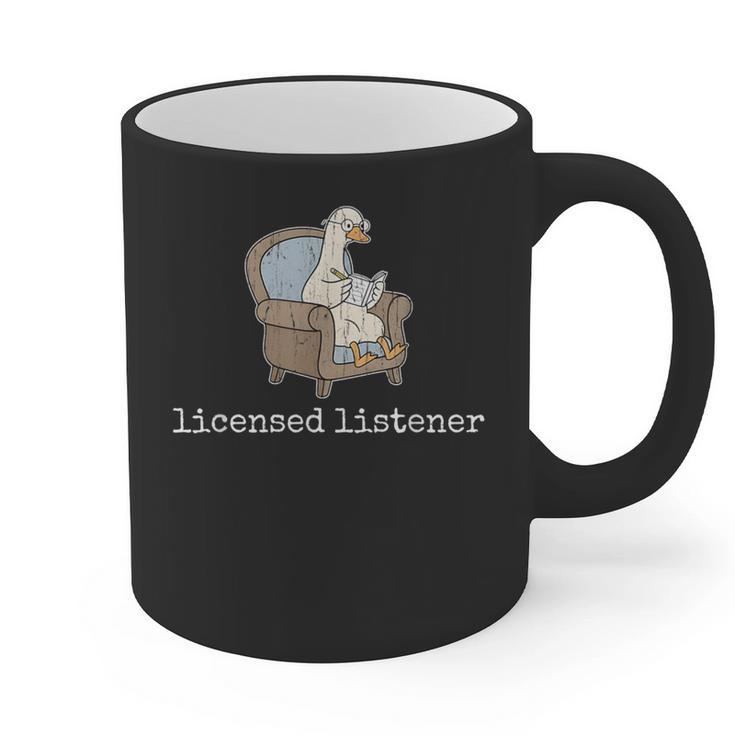 Licensed Listener Goose School Graduation Graphic Print Coffee Mug