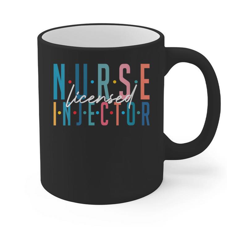 Licensed Nurse Injector Graduation Nurse Injector Graphic Print Coffee Mug