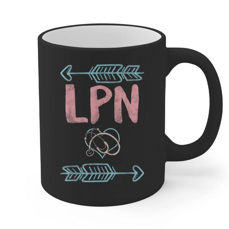 LPN Licensed Practical Nurse Graduation Nursing Nurses Week Graphic Print Coffee Mug