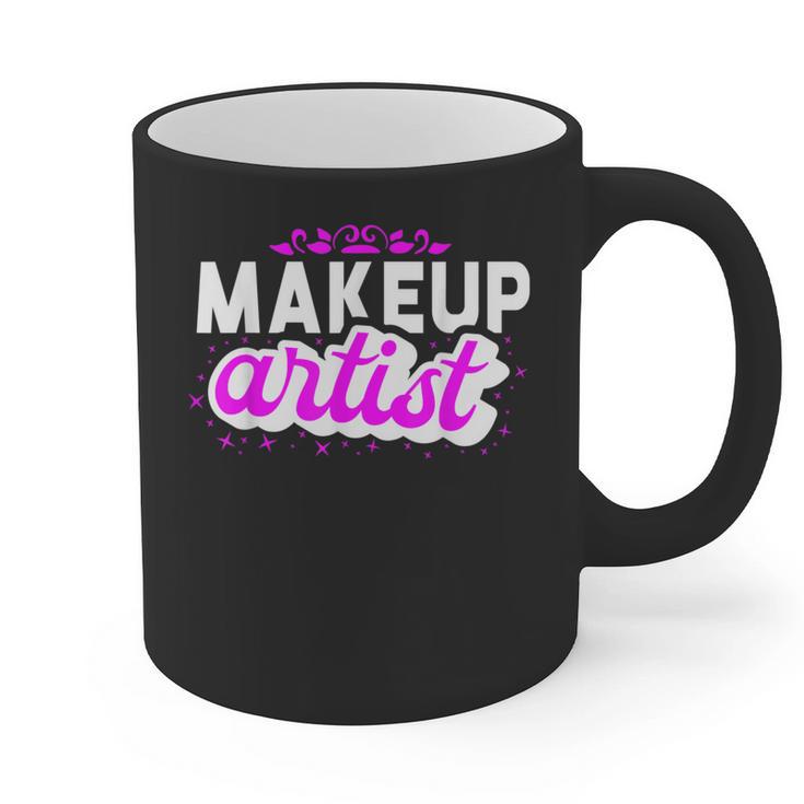 Makeup Artist Beauty Cosmetologist Graduation T-Shirt Graphic Print Coffee Mug
