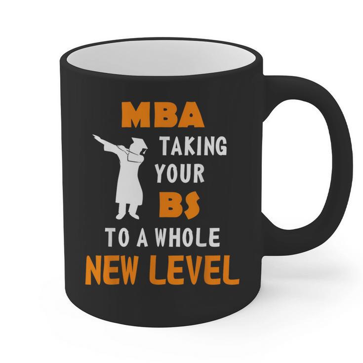 Masters Degree Graduation Shirt For MBA Grad Student Graphic Print Coffee Mug