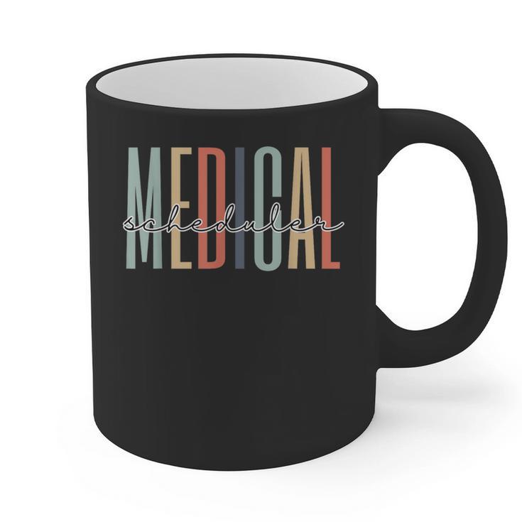 Medical Scheduler Healthcare Worker Appreciation Graduation Graphic Print Coffee Mug