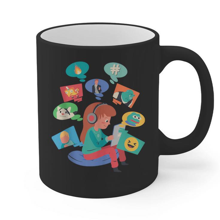 Memes Speak Louder Introvert Anti People Meme Lovers Quiet Graphic Print Coffee Mug Memes Speak Louder Introvert Anti People Meme Lovers Quiet Graphic Print Coffee Mug